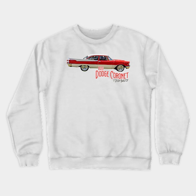 1959 Dodge Coronet 2 Door Hardtop Crewneck Sweatshirt by Gestalt Imagery